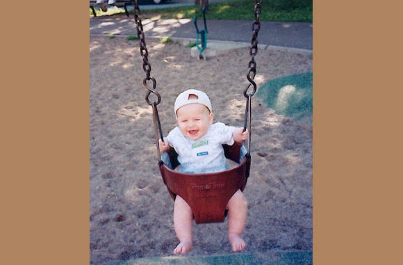 First time on the swings